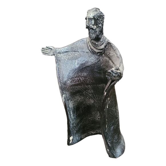 Vintage Prophet Jesus Figurine Christian Religious Decor Christmas Display - Picture 2 of 5